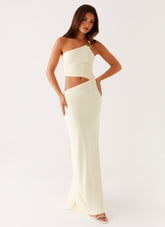 Peta Maxi Dress - Yellow
