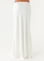 Eirlys Maxi Skirt - White