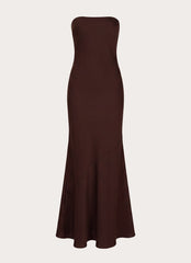 Endless Nights Maxi Dress - Chocolate