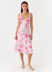 Fedde Midi Dress - Petal Soleil