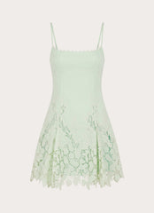 Florine Mini Dress - Pistachio