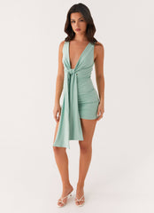 Golden Years Mini Dress - Mint