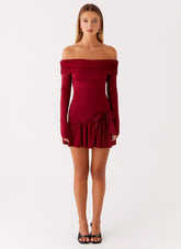 Grazia Mini Dress - Red