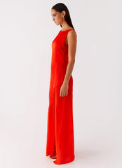 Ramiro Maxi Dress - Red