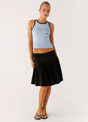 Rayna Midi Skirt - Black