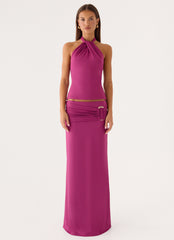 Rosanna Maxi Skirt - Plum