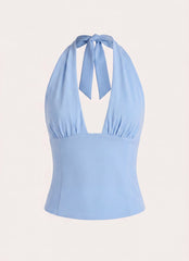 Selesa Halter Top - Blue
