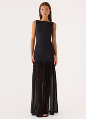 Seraphine Maxi Dress - Black