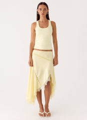 Silka Top - Yellow