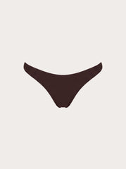Soraya High Cut Bikini Bottom - Chocolate