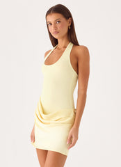 Deena Mini Dress - Yellow