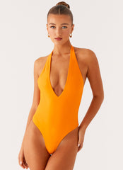 Delia One Piece Swimsuit - Orange