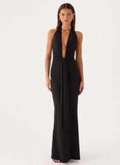 Emiliana Maxi Dress - Black