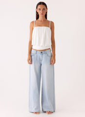 Final Touch Top - Ivory