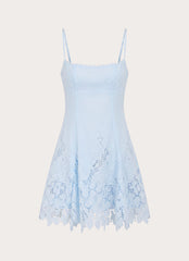 Florine Mini Dress - Blue
