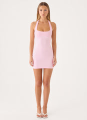 Healthy Habit Mini Dress - Pink