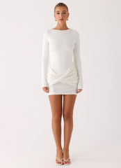 Overprotected Sequin Mini Dress - White