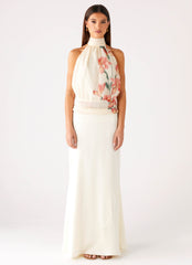 Romelia Halter Top - Siena Floral