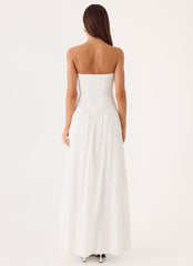Roslynn Maxi Dress - White